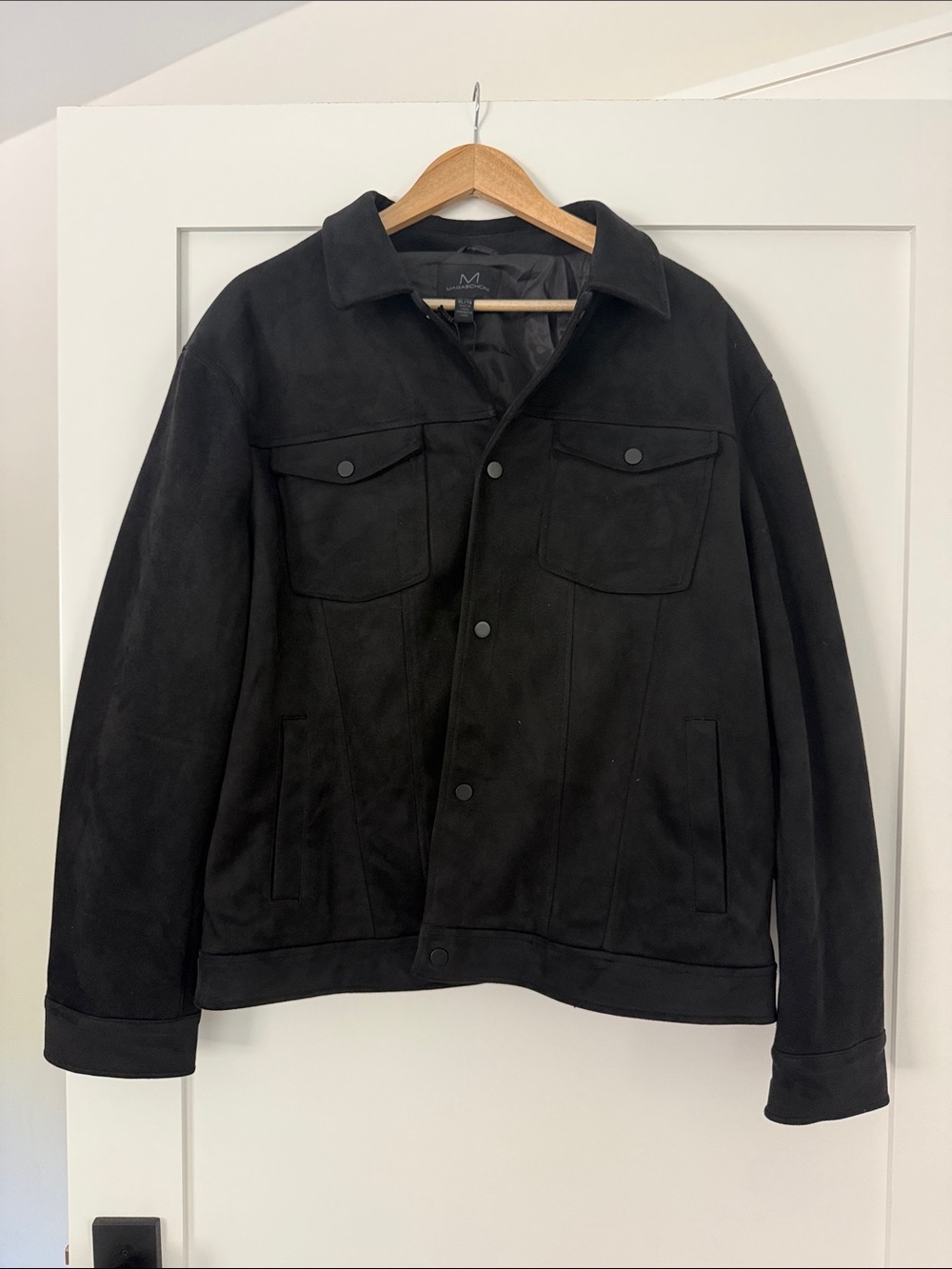 Men's Black Suede Jacket